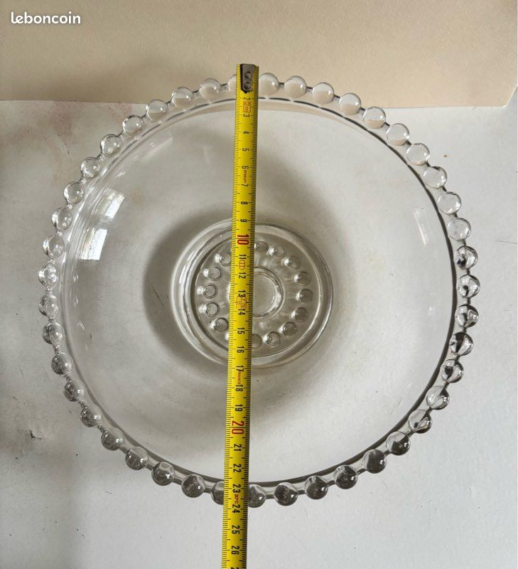 Service à Salade De Fruits En Verre. Art Déco Et Ses 9