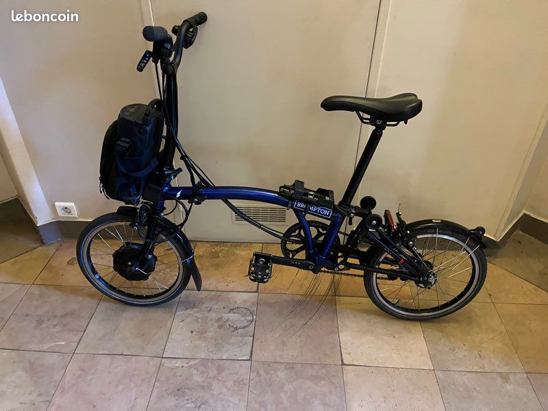 Brompton Velo Electrique Pliant Occasion Le Bon Coin Pliant