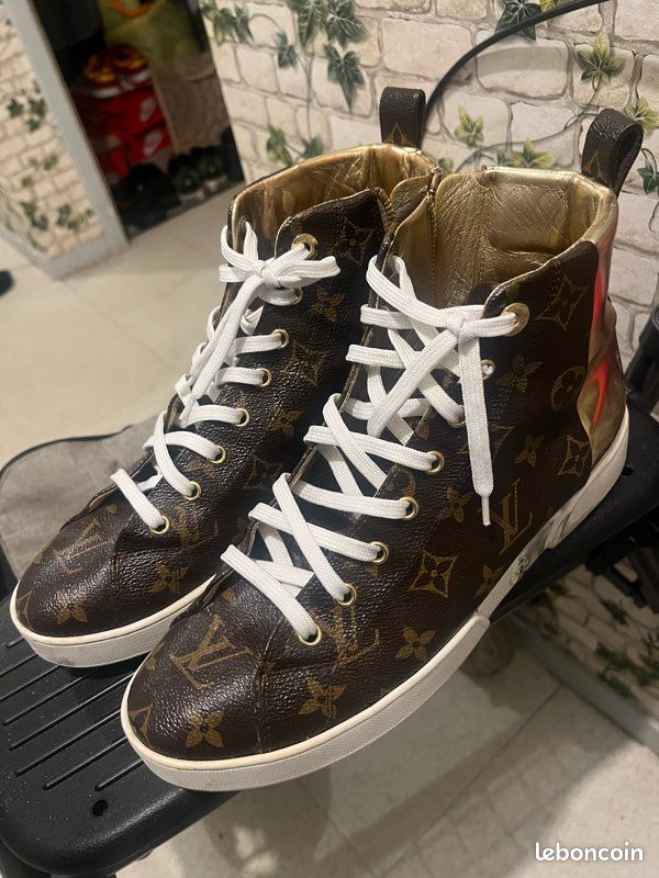 Vuitton Sneakers Chaussure Femme Lv Lv Sneakers Chaussures Louis