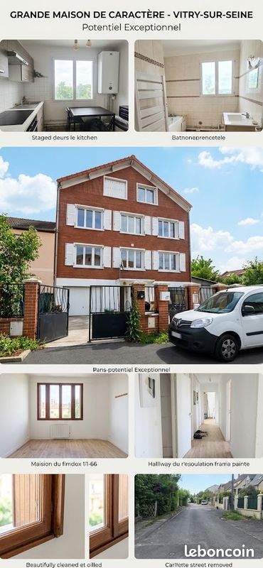Immeuble 8 pièces 145 m² · à Vitry-sur-Seine · 145 m² · 756 000 €