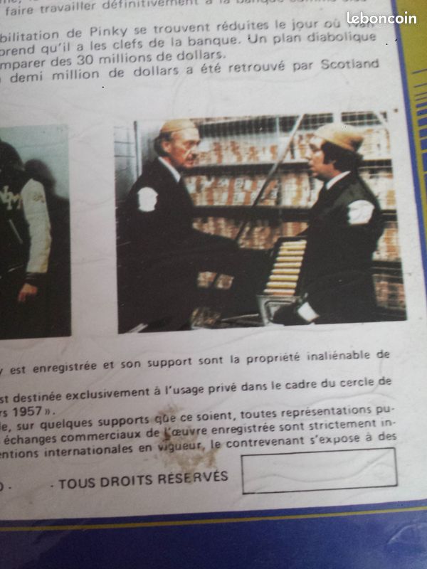 K7 Video - Le casse de Berkeley Square (1979) comédie action (image 8)