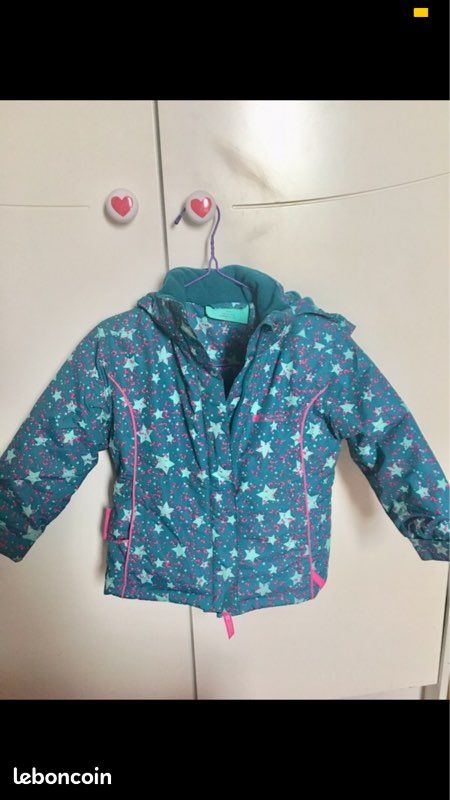 Manteau blouson de ski 3/4 ans mountain homeweare (image 1)
