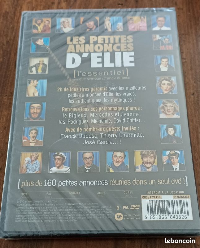 DVD neuf sous blister les petits annonces D'Elie semoun (image 2)