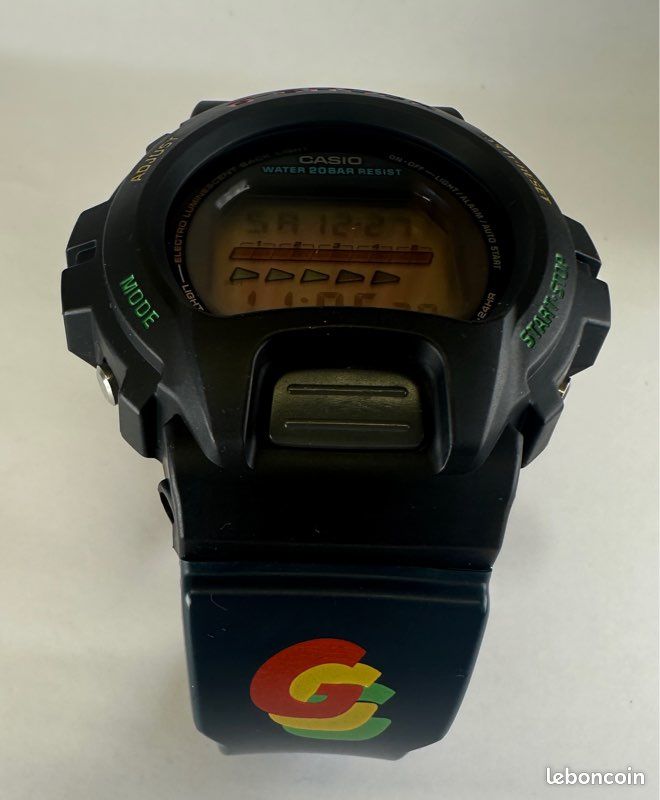 Bouton De Rétroéclairage Neuf Pour Montre Casio G-Shock DW-6600-1V - Pièce Détachée