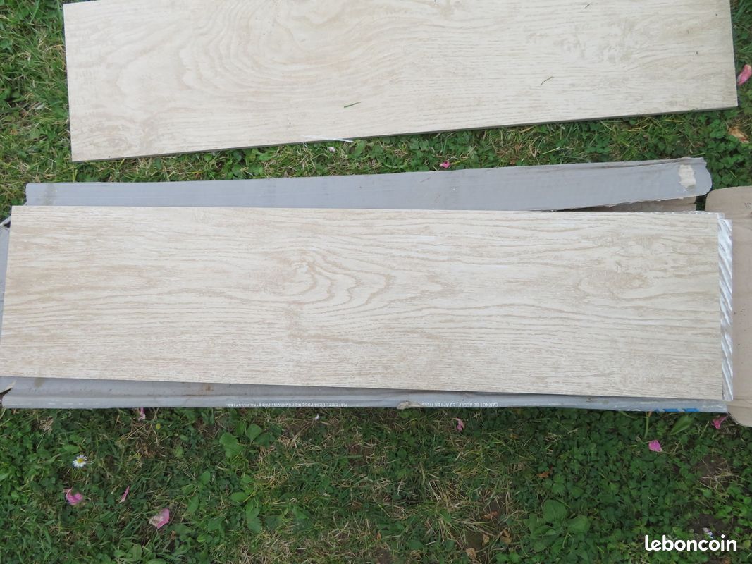 Carrelage imitation parquet neuf (image 2)