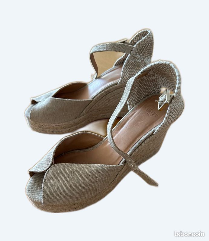 Espadrilles compensées Castaner Chaussures