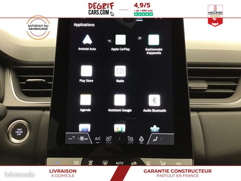 Renault Captur TECHNO 1.8 Full Hybrid E Tech 160ch Bva + ROUE DE SECOURS -19.91% (image 17)
