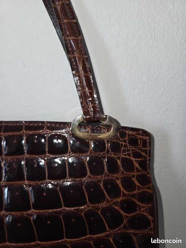 Sac marron Vintage dressing (image 5)