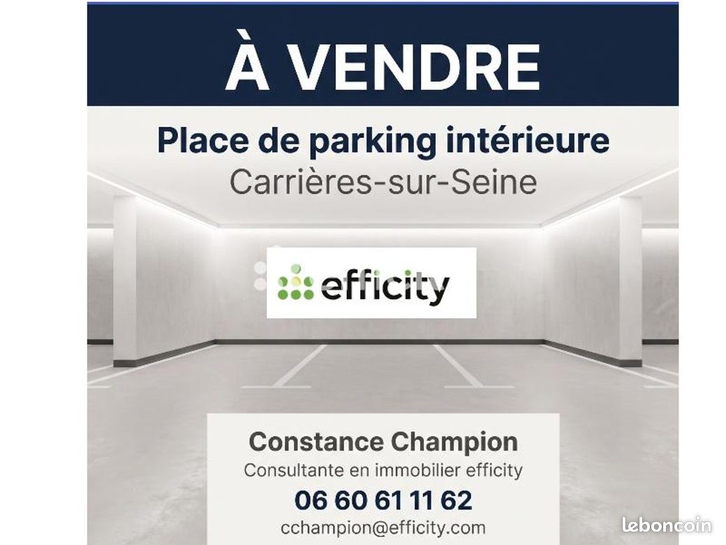 Parking 10 m² · à Carrières-sur-Seine · 10 m² · 15 000 €