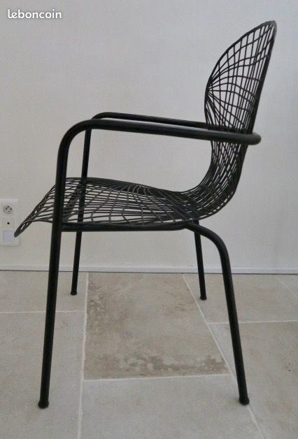 Vends deux fauteuils fer forgé (image 4)