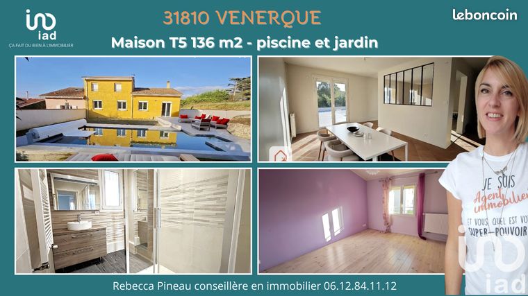 Maison 5 pièces 136 m²