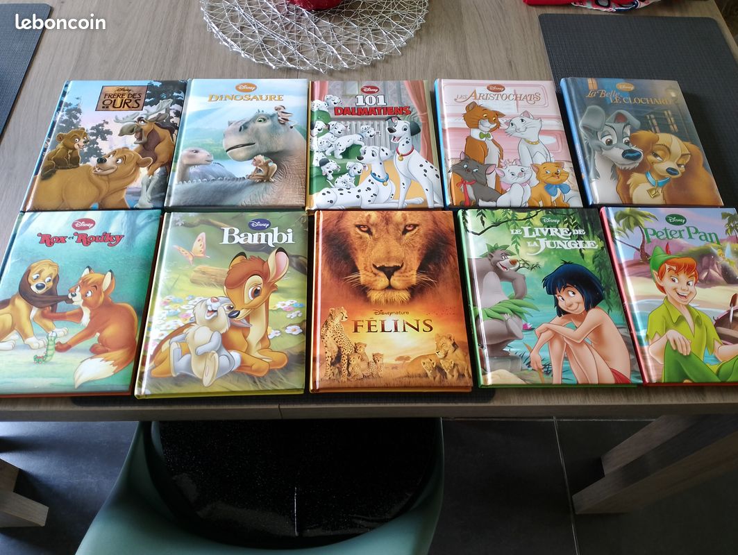 Lot de 10 livres Disney (image 1)