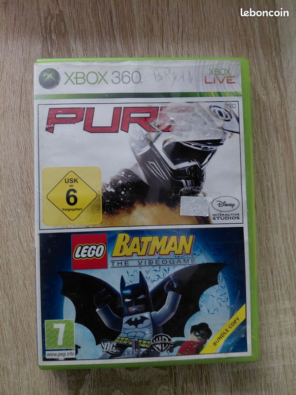 Pure & Lego Batman XBOX 360 (image 1)