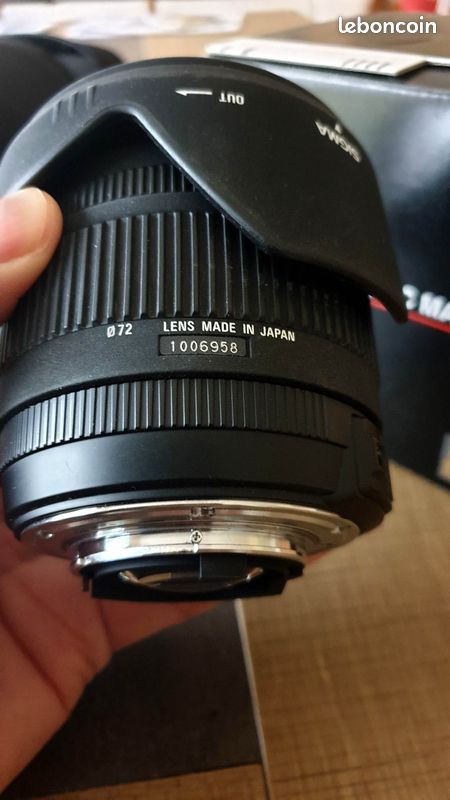 Objectif Sigma 18-50mm f2.8 EX DC Macro pour NIKON (image 2)