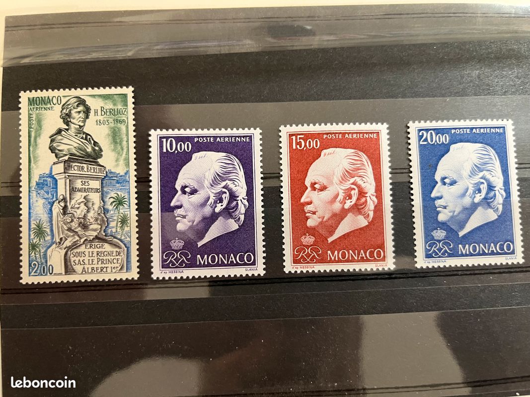 Timbre de Poste Aérienne n° 103 de Monaco neuf