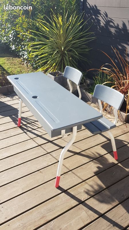 Bureau écolier double (image 1)