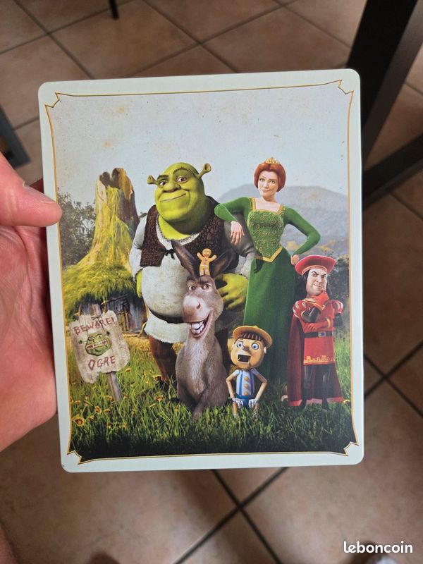 Bluray steelbook 4k shrek édition 20eme anniversaire (image 1)
