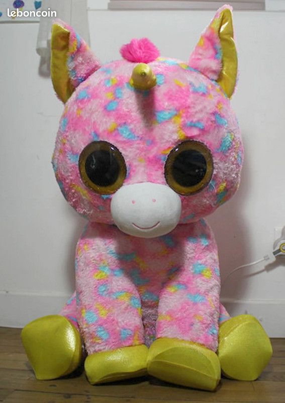 Ty Beanie Peluche Licorne 40 Cm Peluche Ty Licorne 41 Cm Peluche