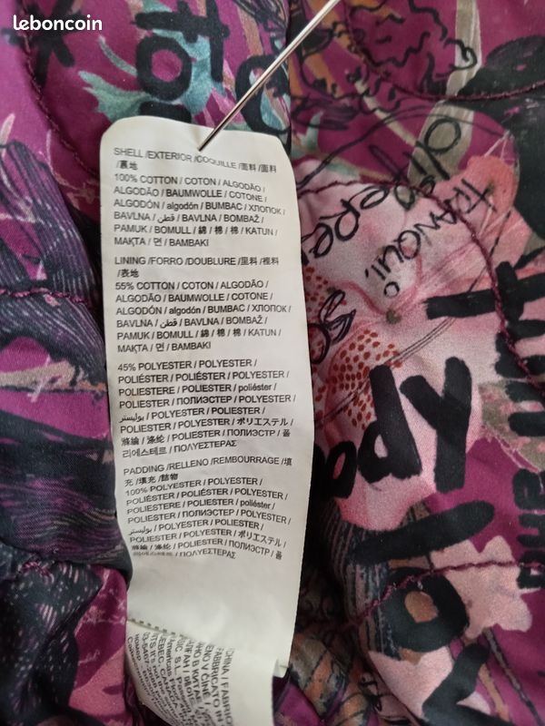 Magnifique manteau en jean Desigual (image 6)