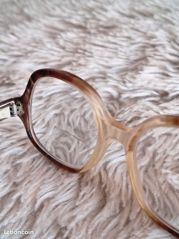 Lunettes Vintage Carrées En Laiton Brun - Monture L2, Verres 46x27mm, Fait Main En Allemagne