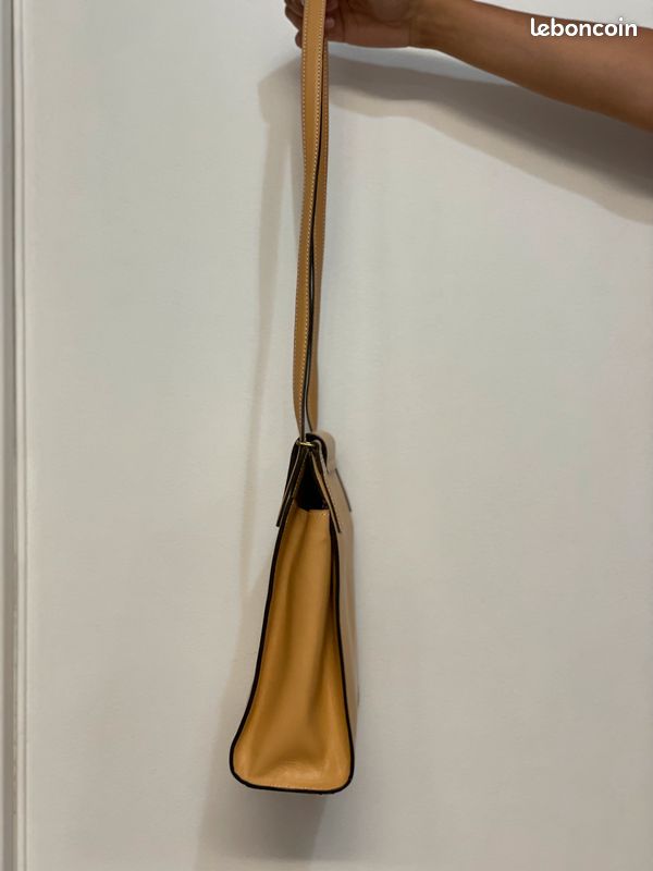 Sac à main beige Eric Laville neuf (image 5)