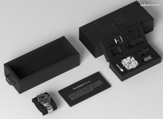 WITHINGS Scanwatch Nova - HWA10-MODEL7 - Montre connectée - Montre hybride - Homme- (image 3)