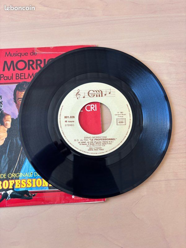 Ennio Morricone – Chi Mai / Le Vent, Le Cri - Bande Originale Du Film Le Professionnel Jean-Paul BELMONDO (image 3)
