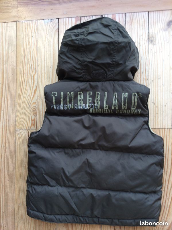 Doudoune sans manche TIMBERLAND 12 mois (image 2)