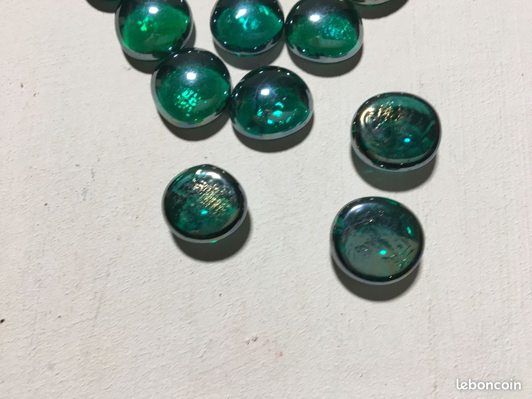ARSUK Billes En Verre Colorées 15 Mm – Lot De 40, Billes Chat D