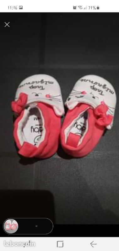 Chaussure bébé (image 1)
