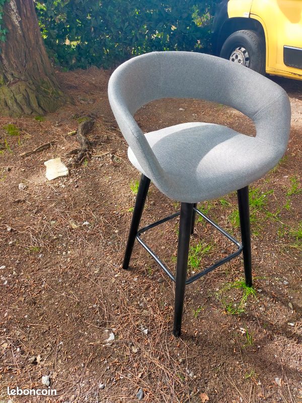Tabouret Alinéa gris (image 2)