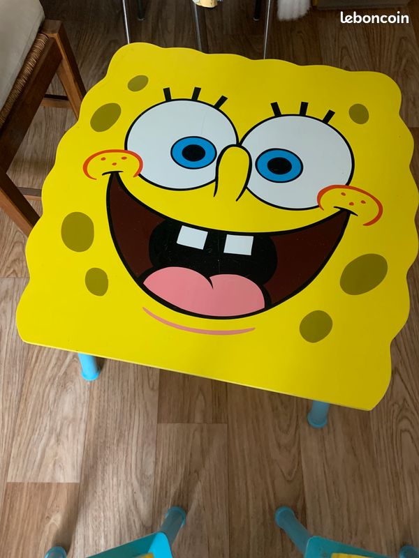 Mini-chaise Bob L'éponge – Idée Nuova, Jaune, Pour Enfant (Occasion, Bon état)