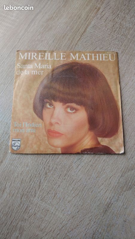 Vinyle mireille mathieu 45T (image 1)