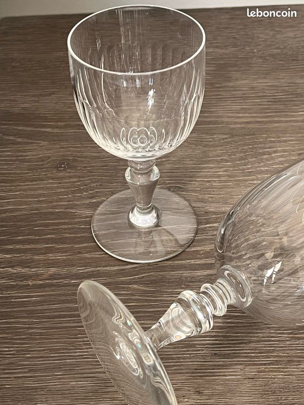 Verres à pied cristal Baccarat modèle Renaissance (image 4)