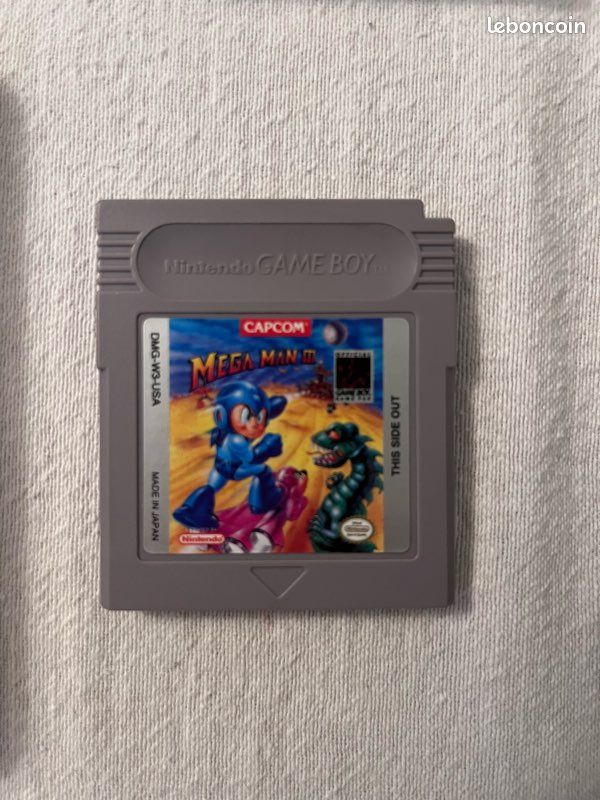Jeu Mega Man 3 Game Boy - Très Bon état Avec Boîte Et Instructions