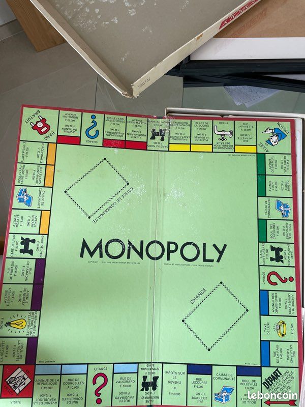 Jeu Monopoly vintage (image 3)