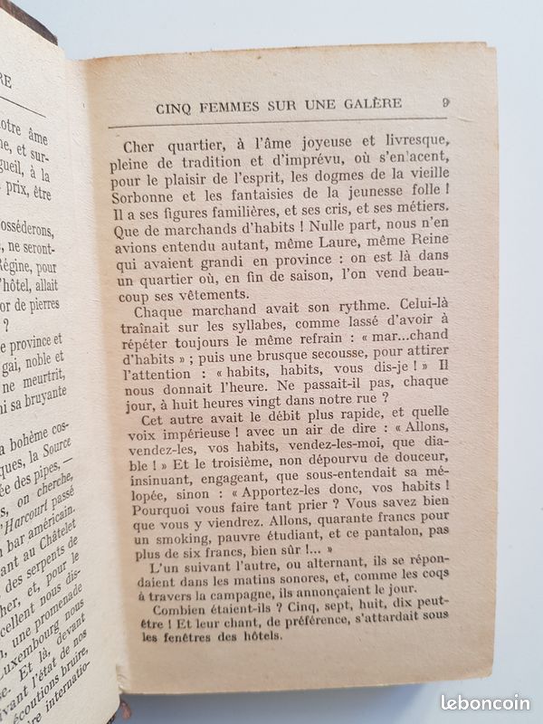 Cinq femmes sur une galère - Suzanne Normand - Edition de 1934 (image 4)