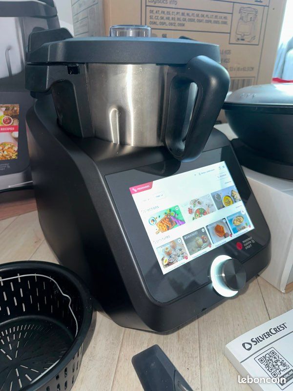 Robot Monsieur cuisine smart noir (image 4)