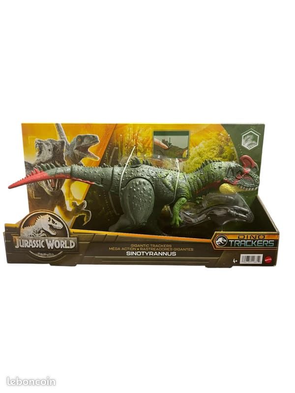 Figurine Jurassic World Sinotyrannus Dino Trackers Mattel Jeux