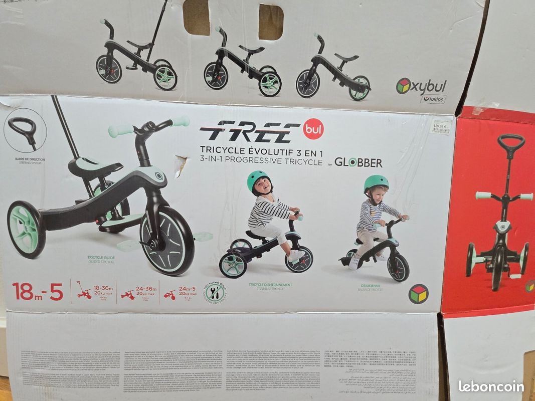 Draisienne Oxybul Tricycle Ã©volutif Tricycle Et Draisienne Flippa En