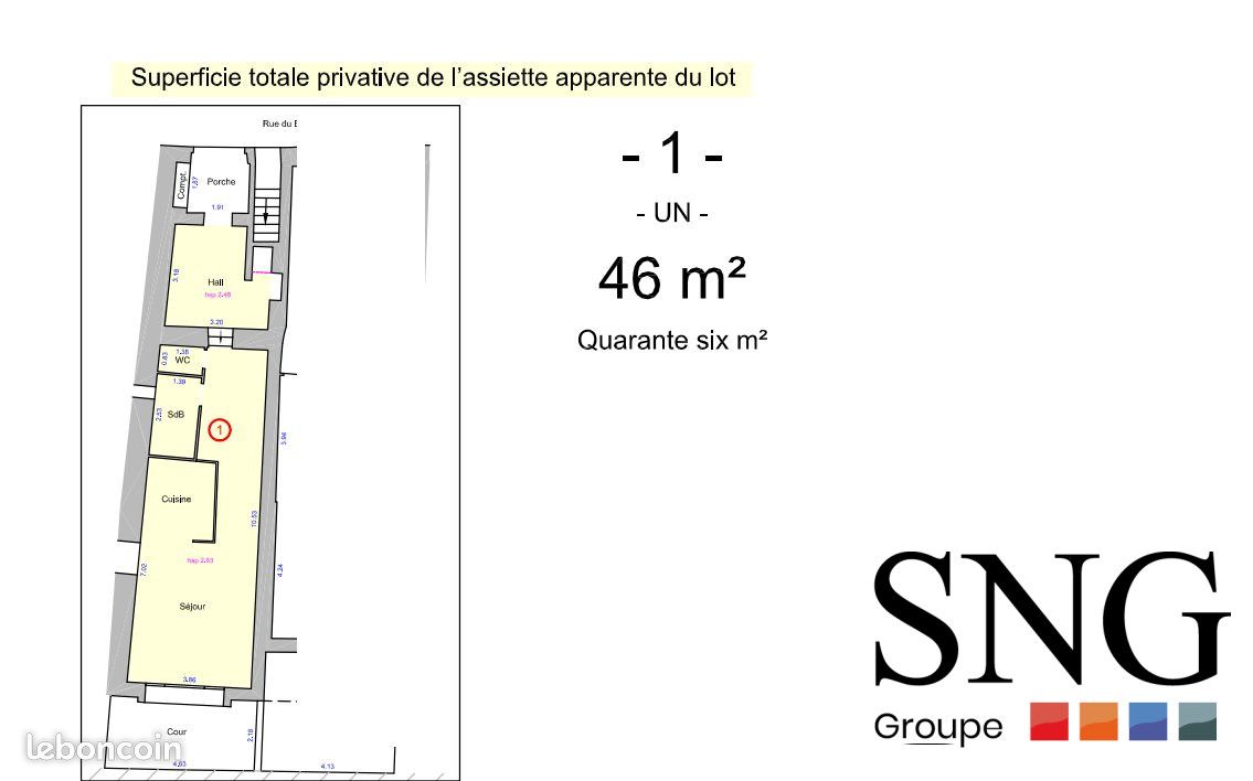 Appartement 1 pièce 46 m² · à Tarascon · 46 m² · 580 €