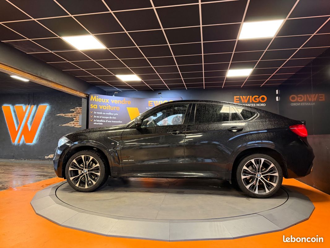 Bmw x6 4.0 d 315 m-sport xdrive bva / suivi complet bmw / attelage electrique / harman kardon (image 21)
