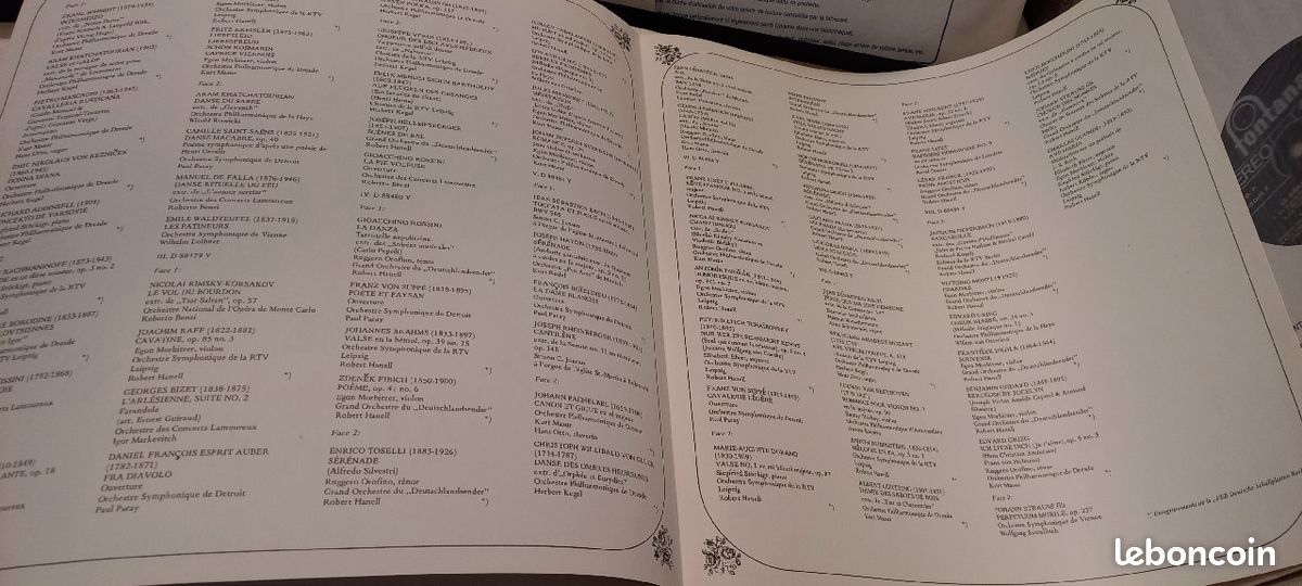 74 chefs-d'œuvre de la musique en 8 disques le grand concert 2 Fontana (image 5)