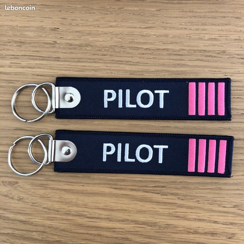 Flamme porte-clé Pink Pilot (image 1)