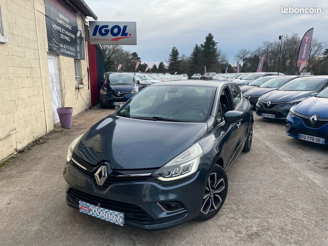 RENAULT Clio IV 4 tce 90 Chx essence INTENS GPS semi cuir 91200 kms (image 1)