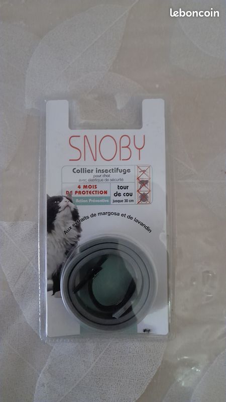 Collier insectifuge Snoby neuf (image 1)