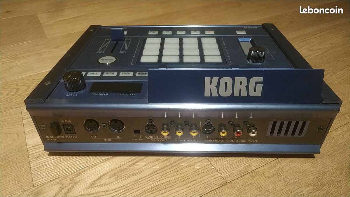 Korg KAPTIVATOR KTV-1 RARE - sampleur video SD pour DJ/VJ live 
