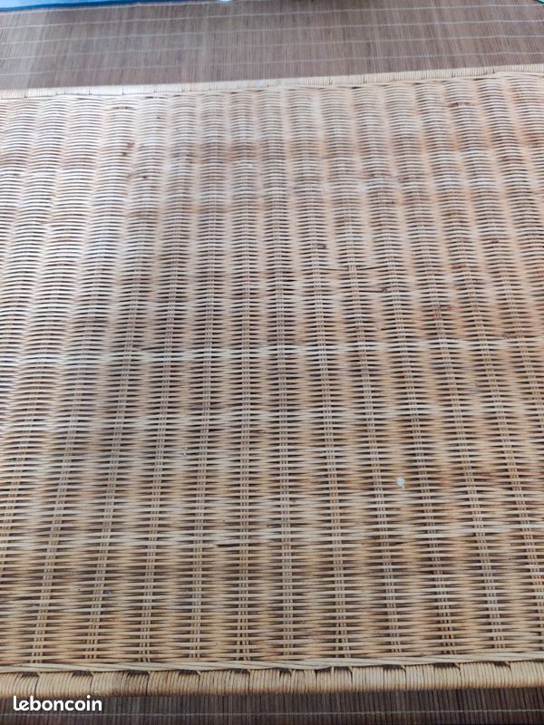 Table basse en osier (image 3)