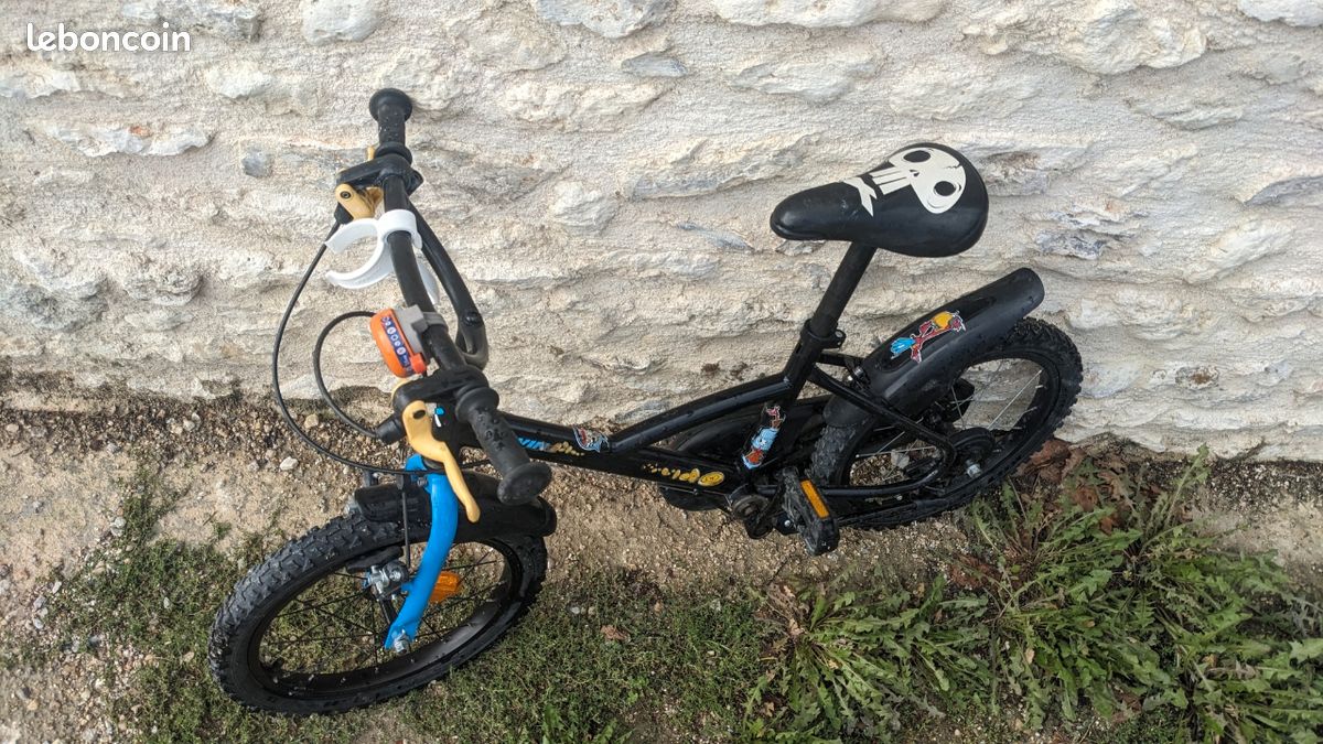 B Twin Meilleur Velo 16 Pouces Velo Enfant B'Twin Super Héros, 16