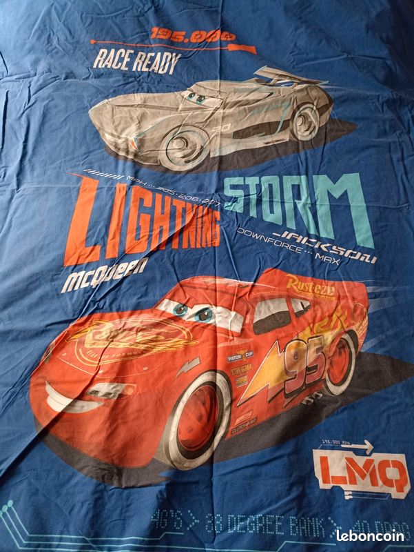Parure de lit 1 place Cars (image 2)